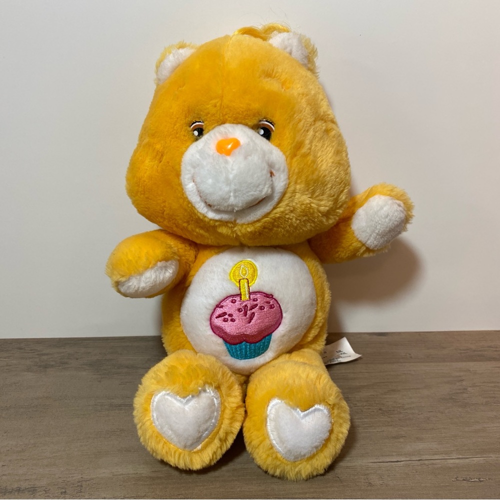 Vintage Care Bears Birthday Bear Carlton Cards 20th Anniversary